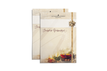 Foto vom Weihnachtsbriefpapier Görlitz Modehaus Schwind's Erben 2017