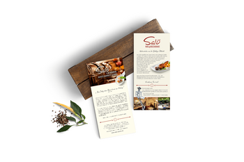 Flyer 2-seitig Görlitz Bar & Restaurant Salü