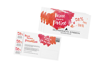 Foto von der Werbepostkarte Görlitz Einladung SSV Schwind's Erben 2015