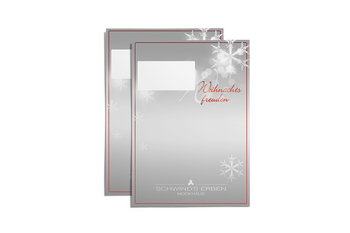Foto vom Weihnachtsbriefpapier Görlitz Modehaus Schwind's Erben