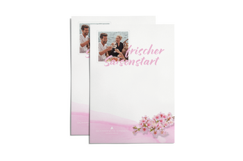 Foto vom Briefpapier Görlitz Modehaus Schwind's Erben Saisonstart F/S 2023