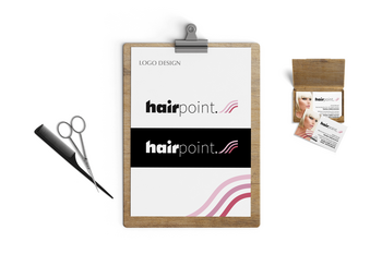 Foto vom bearbeiteten Logo Hairpoint Görlitz