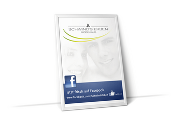 Foto vom Plakat Facbookstart Schwind's Erben Görlitz